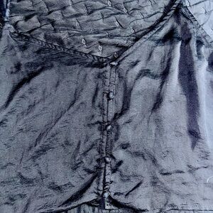 Wild Fable Mesh Button Up Cropped tank top